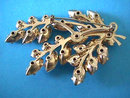 Stunning Spray Brooch Pin Navettes A/B Vintage