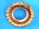 Aurora Bourealis Pin Vintage 24+Stones Prong