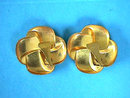Toledo Damascene Knot Celtic Earrings SPAIN
