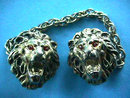 Lion Head Sweater Clip Guard Vintage