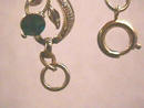 Emerald Green Flower Bracelet,G/T,Germany