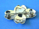 Mary Gage Style Pin Brooch Flower Sterling Vintage