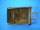 German Belt Buckle GOTT MIT UNS Brass OLD WW1