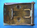 German Belt Buckle GOTT MIT UNS Brass OLD WW1