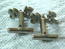 BILL Cufflinks Cuff Link Script Silver Vintage