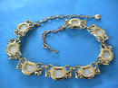 CREAM Thermoset Necklace Pearlized Moonglow Gorgeous