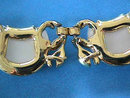 CREAM Thermoset Necklace Pearlized Moonglow Gorgeous