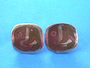 Castillo Style Parrot Cuff Links Mixed Metals Sterling