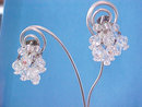 LAGUNA Crystal Drops Earrings Aurora Borealis