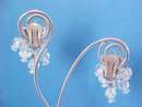 LAGUNA Crystal Drops Earrings Aurora Borealis