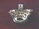 Crown Pin in Rhinestones