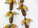 Unusual Glass Lonnng Neck 52 In Loaded Browns Vintage