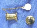Thread, Needle, Button Tac, Signed