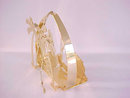 Lunt Manger Ornament 24K Gold Plate 3 Dimensional
