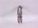 Pair of Skis Charm Silver Tone
