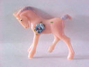 Precious Horse Pin Resin Early Safety Pin Back Vintage