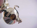 Dodds Kitty Cat Pin Green Orange Vintage Gorgeous!
