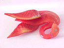 Celluloid Swan Brooch Pin Rhinestones Vintage BOOK PIECE