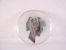 Lucite Bakelite Cameo Brooch Reverse Carved Black Book Piece