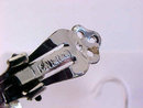 LISNER Blue Earrings Baby Thermoset Silver Tone Vintage