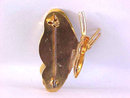 Damascene Butterfly In Flight Pin Green SPAIN Vintage
