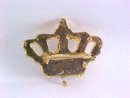 Montreal CROWN Pin Enamel Maple Leaf Vintage