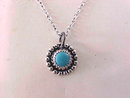 Child's Turquoise Necklace Sterling Vintage NOC Navajo
