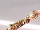 14K Two Tone Diamond Bracelet 1.12 CTS Line Tennis Gold Estate
