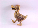 Damascene Duckling Pin Vintage SPAIN