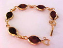 Sarah Striped Bracelet Browns Wood Nymph Coventry Vintage