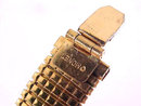 Monet Collar Necklace Gold Tone Etched Choker Vintage