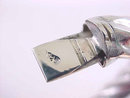 Fabulous Sterling Bracelet Twist Hollow Hinged Hidden Clasp