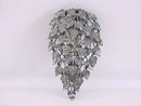 Leaves Deco Fur Clip Large Vintage