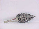 Leaves Deco Fur Clip Large Vintage