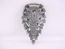 Leaves Deco Fur Clip Large Vintage