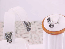 Sarah Antique Rose Set Coventry Earrings Ring