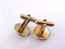 Mallard Duck Cuff Links Reverse Carved Vintage