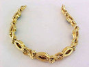 Blue Sapphire Bracelet Rhinestone Navettes Xs