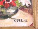 Signed Oil on Board Still Life Original