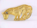 MMA Sterling Figural Pin Brooch Vermeil Metro