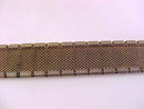 Etched Floral Bracelet Mesh Panels Vintage