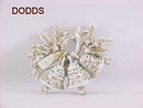 Dodds Christmas Bells Pin Aurora Borealis Vin