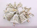 Dodds Christmas Bells Pin Aurora Borealis Vin
