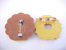 Happy Turkey Day AND Fall Acorn Wreath Pins Vintage