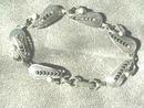 Beau Sterling Teardrop Filigree Bracelet