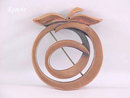 Unusual Renoir Fruit Pin Apple Peach Orange Copper Vintage Chunky