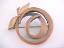 Unusual Renoir Fruit Pin Apple Peach Orange Copper Vintage Chunky