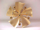 Purple Layered Pin/Pendant Vintage Open Work Prong Set