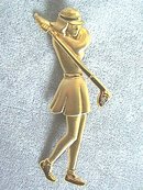JJ Woman Golfer Pin in Action!