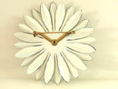Vintage Daisy Enamel Pin Big 3.25 Inches Flower